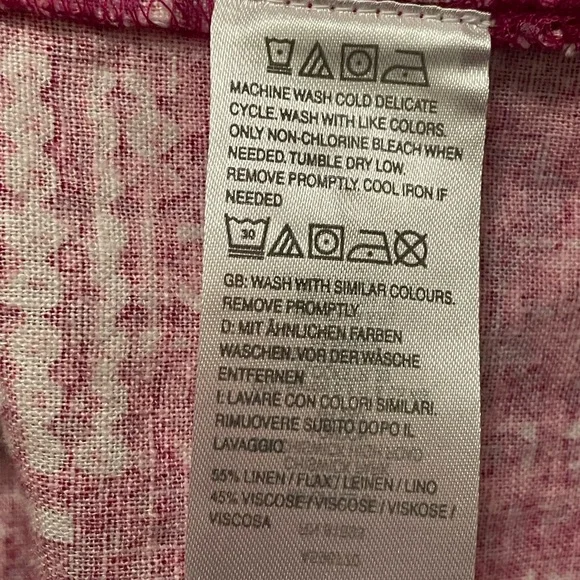 Joan Rivers Pink Button Down Shirt - Picture 5 of 7